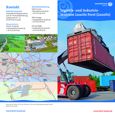 Flyer Logistik  Und Industriezentrum Lausitz 1 2