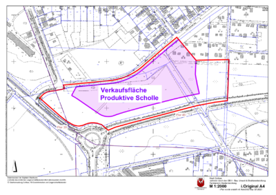 Lsp Teilgebiet Stadtfeld Rahmenplan Teilungsvorschlag Produktive Scholle