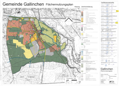 01 Fnp Rechtswirksam Planfassung 2001 Gallinchen