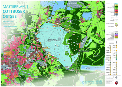 Cottbuser Ostsee Masterplan 2026 Plan