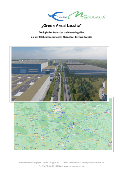 Projekt Teaser Green Areal Lausitz GRAL DE